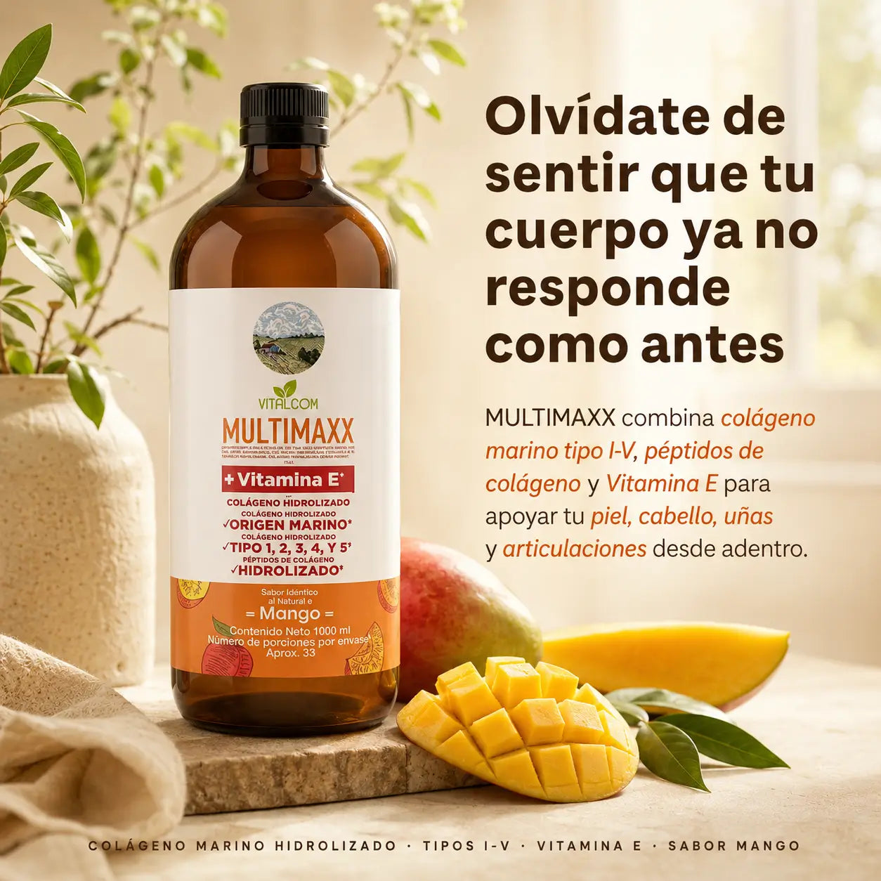 MULTIMAXX + Vitamina E (Mango)