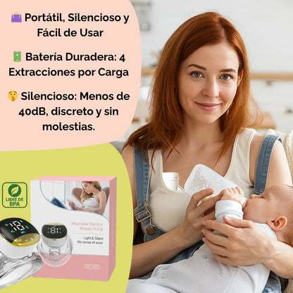 Extractor de Leche Manos Libres MY-373™ Extrae Leche Sin Detener Tu Día - Tiendas La Gran Latina