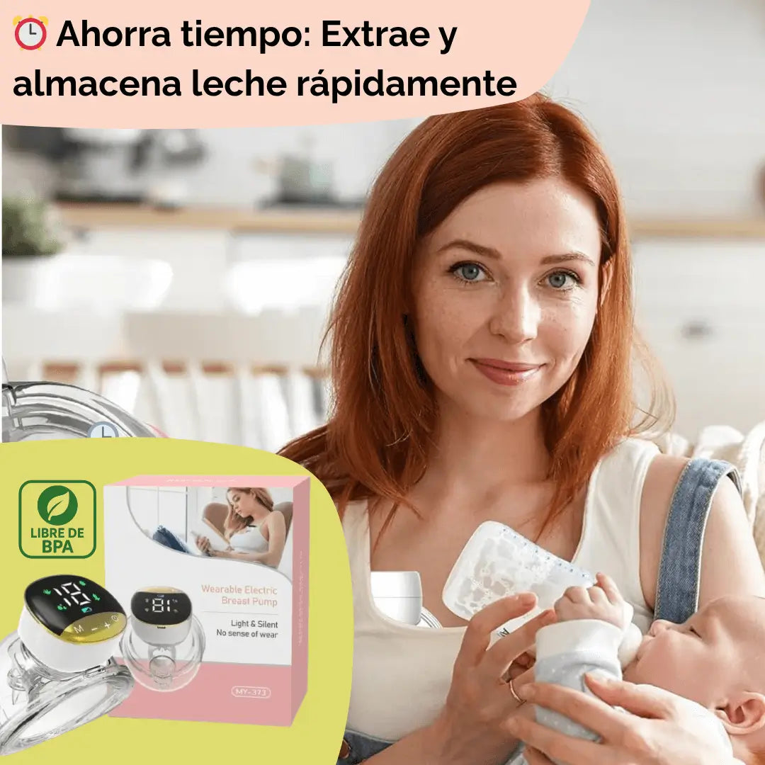 Extractor de Leche Manos Libres MY-373™ Extrae Leche Sin Detener Tu Día - Tiendas La Gran Latina