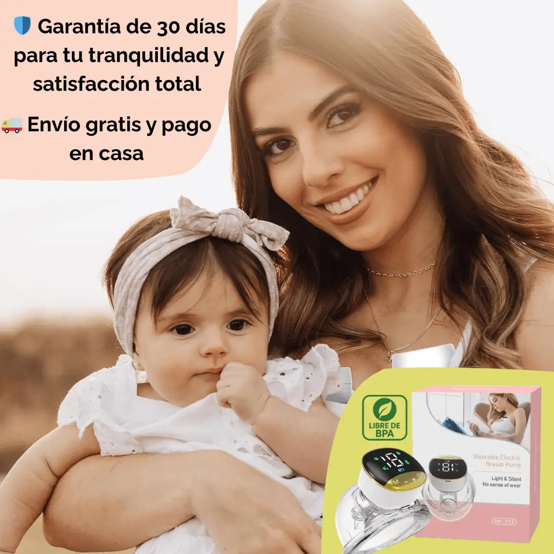 Extractor de Leche Manos Libres MY-373™ Extrae Leche Sin Detener Tu Día - Tiendas La Gran Latina