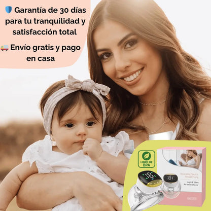 Extractor de Leche Manos Libres MY-373™ Extrae Leche Sin Detener Tu Día - Tiendas La Gran Latina