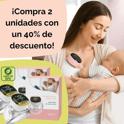 Extractor de Leche Manos Libres MY-373™ Extrae Leche Sin Detener Tu Día - Tiendas La Gran Latina