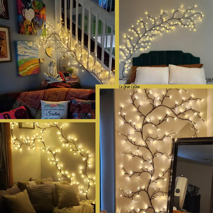 Luces LED Ramas de Sauce: Ilumina tu Hogar con Calidez y Estilo - Tiendas La Gran Latina