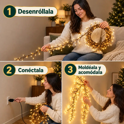 Luces LED Ramas de Sauce: Ilumina tu Hogar con Calidez y Estilo