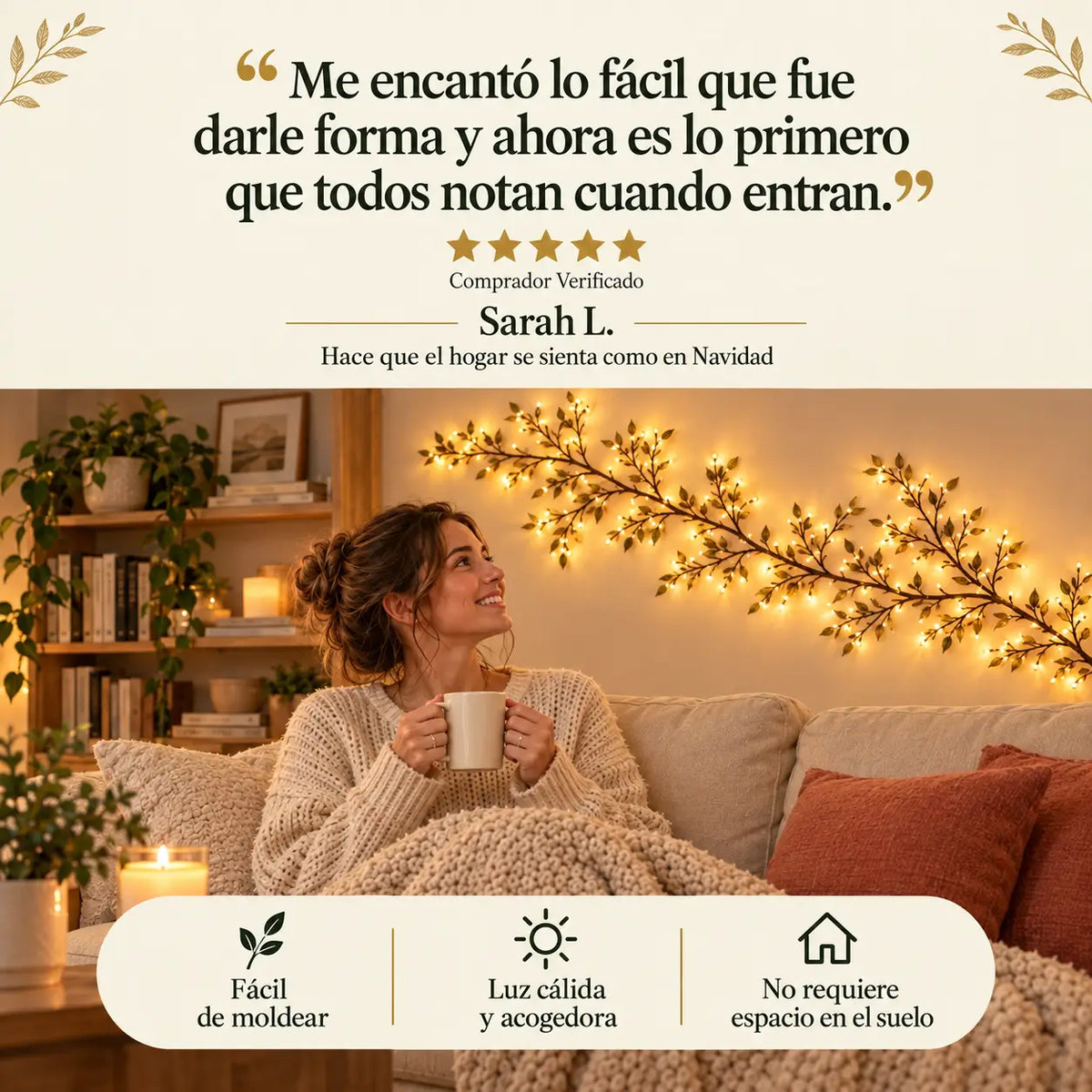 Luces LED Ramas de Sauce: Ilumina tu Hogar con Calidez y Estilo
