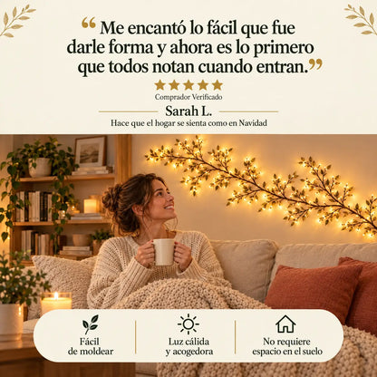 Luces LED Ramas de Sauce: Ilumina tu Hogar con Calidez y Estilo