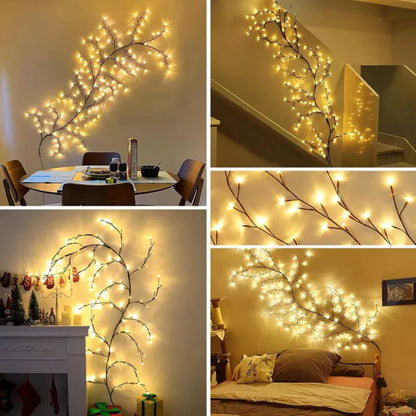 Luces LED Ramas de Sauce: Ilumina tu Hogar con Calidez y Estilo - Tiendas La Gran Latina