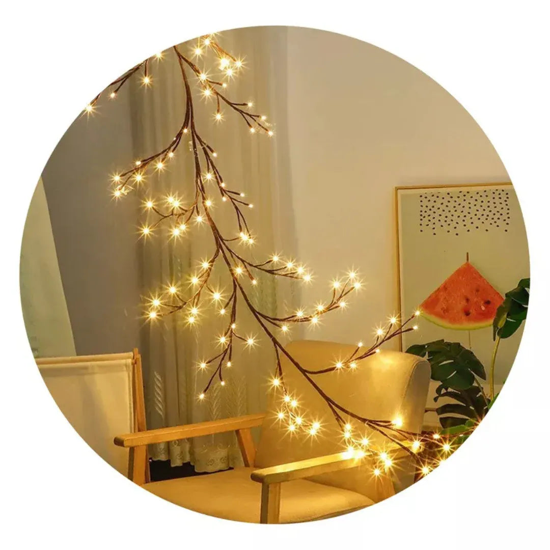 Luces LED Ramas de Sauce: Ilumina tu Hogar con Calidez y Estilo - Tiendas La Gran Latina