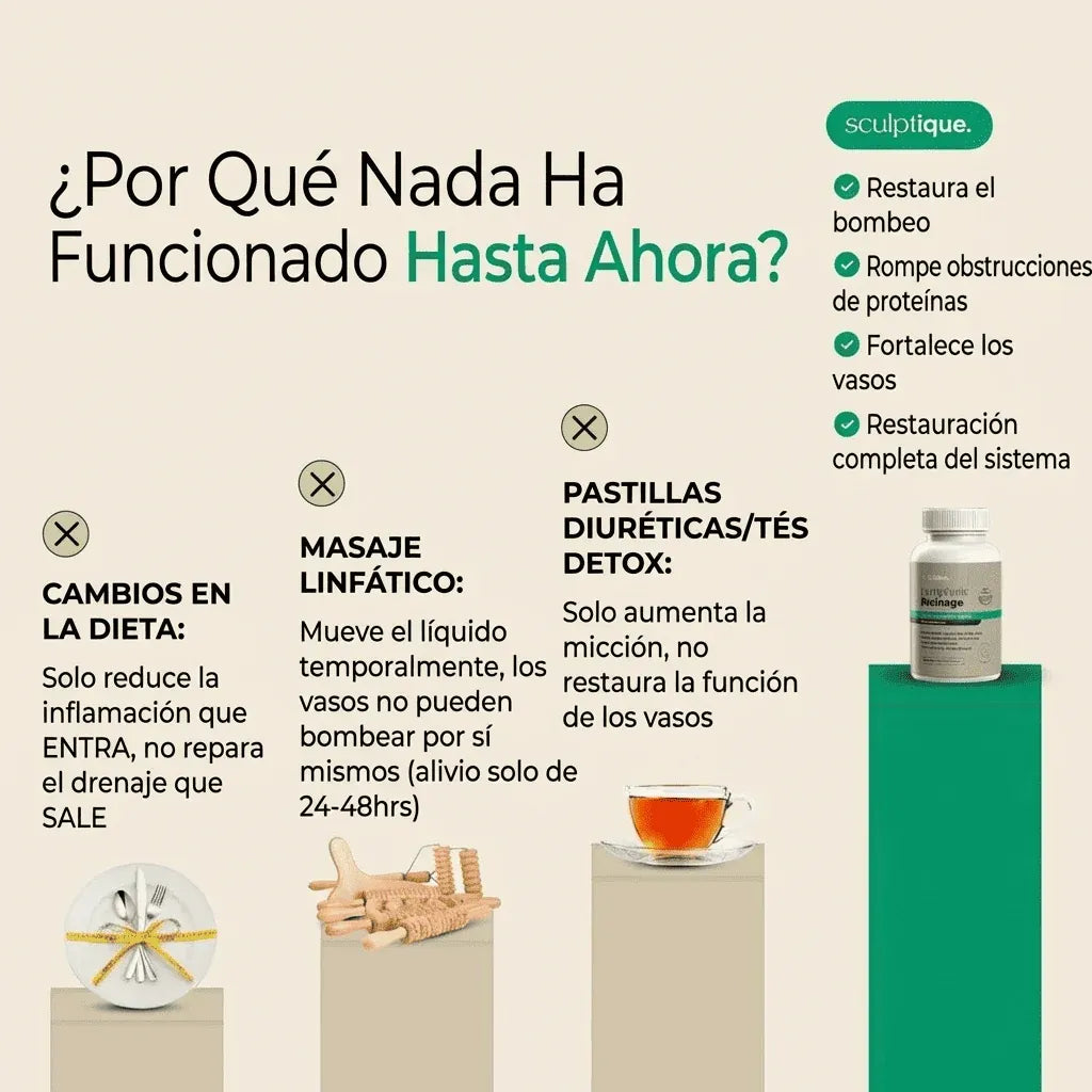 <b>Sculptique™| Soporte Metabólico Contra Líquidos Retenidos</b> 🌿